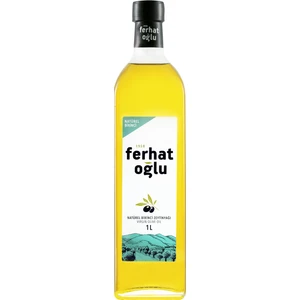 Naturel Birinci 1lt Zeytinyağı Cam Şişe