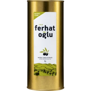 Naturel Sızma 1 lt Zeytinyağı Teneke