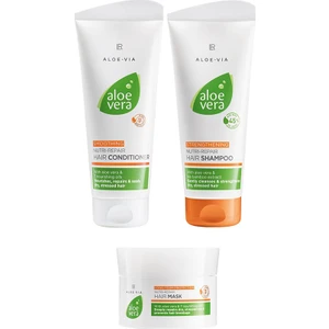 Lr Aloe Via Aloe Vera Besleyici Onarıcı Saç Bakım Seti