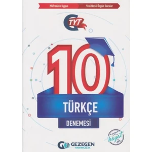 Gezegen Yayıncılık TYT 10'Lu Türkçe Denemesi