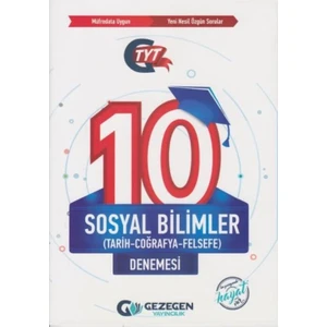 Gezegen Yayıncılık TYT 10'Lu Sosyal Bilimler Denemesi