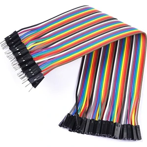 40'lı Dişi - Erkek Jumper Kablo 20cm