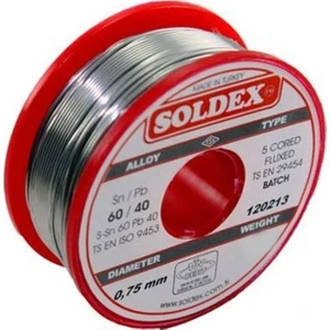 100g 0,75mm Lehim Teli %60 Kalay  %40 Kurşun