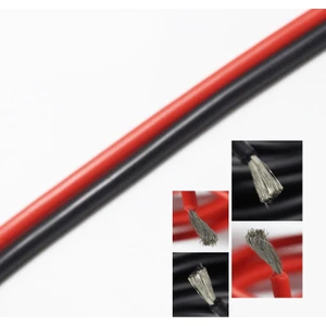 16AWG Siyah Silikon Kablo 1m