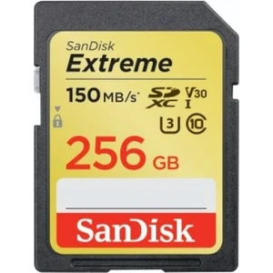 Extreme 256GB SDXC Card 150MB/s V30 UHS-I U3 Hafıza Kartı SDSDXV5-256G-GNCIN