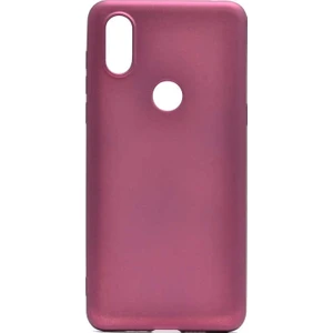 Case 4U Xiaomi Mi Mix 3 Kılıf Klasik Mat Renkli Yumuşak Premier Silikon Koyu Mor