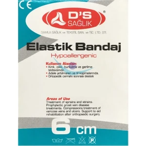 Damla Sağlık Ten Rengi Tıbbi Elastik Bandaj 6cm