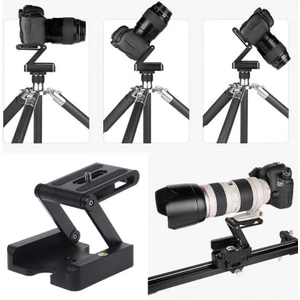 Tripod İçin Z Plate Pan & Tilt Flex Head Z Kafa Kamera Standı