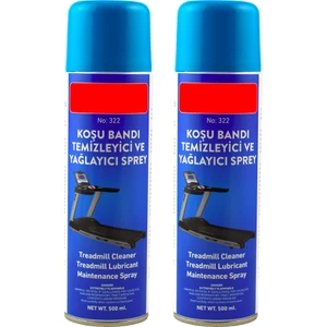İşkur Makine Silikon Sprey 2 Adet 500 Ml Koşu Bandı Yağı
