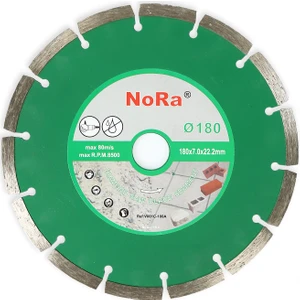 Elmas Uçlu Taş Tuğla Mermer Granit Kesici Disk 180 Mm