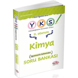 Editör Yayınları AYT Kimya Öğretmenin Kaleminden Soru Bankası II. Oturum
