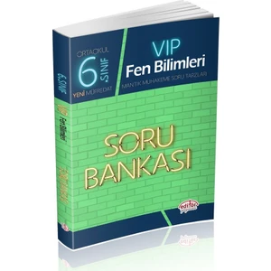 Editör Yayınları 6. Sınıf VIP Fen Bilimleri Soru Bankası