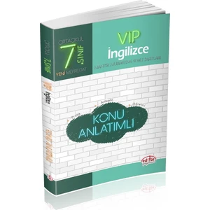 Editör Yayınları 7. Sınıf VIP İngilizce Konu Anlatımlı
