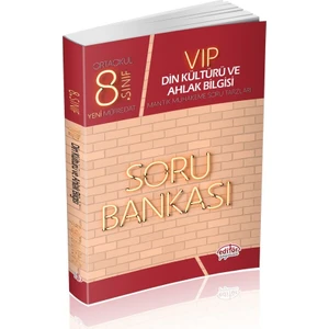 Editör Yayınları 8. Sınıf LGS VIP Din Kültürü ve Ahlak Bilgisi Soru Bankası