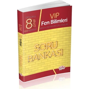 Editör Yayınları 8. Sınıf LGS VIP Fen Bilimleri Soru Bankası