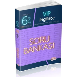 Editör Yayınları 6. Sınıf VIP İngilizce Soru Bankası