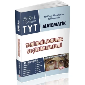 Editör Yayınları TYT Matematik Yeni Nesil Sorular ve Çözümleri
