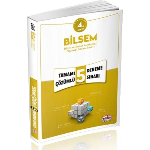 Editör Yayınları 4. Sınıf BİLSEM Tamamı Çözümlü 5 Deneme Sınavı