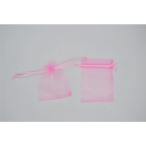 100lü Tül Kese Pembe 12 x 15 cm