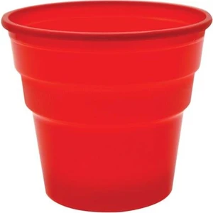 25li Tek Kullanımlık Plastik Bardak Kırmızı