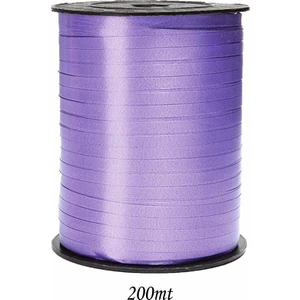 200Mt Şerit Düz Rafya 8Mm Mor