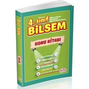 Editör Yayınları 4. Sınıf BİLSEM Konu Anlatımlı Pısa Ve Tımss Mantık Muhakeme Soruları