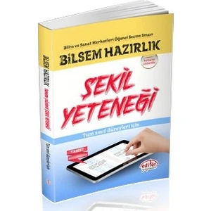 Editör Yayınları BİLSEM Şekil Yeteneği Tüm Sınıf Düzeyleri İçin