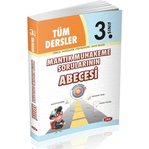 Data Yayınları 3. Sınıf Tüm Dersler Mantık Muhakeme Sorularının ABECESİ