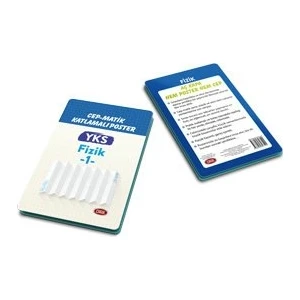 Data Yayınları YKS Fizik 1 Cepmatik Katlamalı Poster
