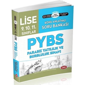 Data Yayınları PYBS Lise 9 10 11. Sınıflar Konu Anlatımlı Soru Bankası