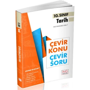 İnovasyon Yayınları 10. Sınıf Tarih Çevir Konu Çevir Soru