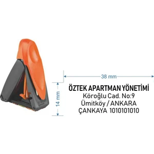 9411 Kişiye Özel  İsim Makam Ve Ünvan Kaşesi