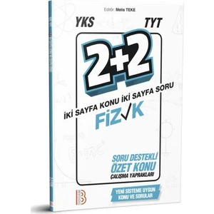Benim Hocam Yayınları  YKS TYT Fizik 2 + 2 Soru Destekli Özet Konu Yaprakları