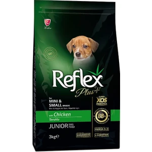 Plus Mini Ve Küçük Irk Tavuklu Yavru Köpek Maması 3 kg