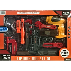 Can Oyuncak Oyuncak Pilli Matkap Tamir Oyun Seti Tool Set 22 Parça