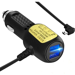 Navigasyon araç şarj adaptörü ve çift çıkışlı usb 5v1A -5v2.5A