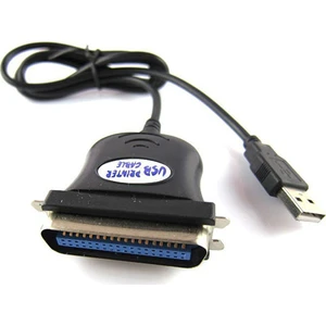 USB 2.0 To 36 Pin Paralel 1284 IEEE Yazıcı Kablosu 75 cm