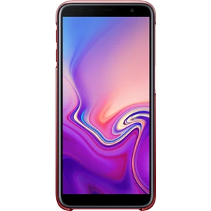 Galaxy J6+ Koruyucu Kılıf - (Kırmızı)-EF-AJ610CREGWW