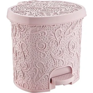Hobby Life Dantel Pedallı Çöp Kovası 5.5 Lt No 1