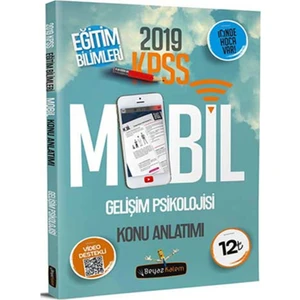 Beyaz Kalem Yayınları 2019 KPSS Eğitim Bilimleri Öğrenme Psikolojisi Mobil Konu Anlatımı