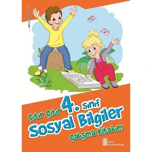 Ata Yayıncılık  4.Sınıf Çıtır Çıtır Sosyal Bilgiler Çalışma Kitabım