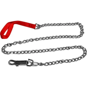 Ans Köpek Gezdirme Zinciri 4mm/120 cm Kırmızı