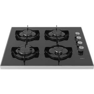 Sco5402B01 Set Üstü Siyah Cam Ocak