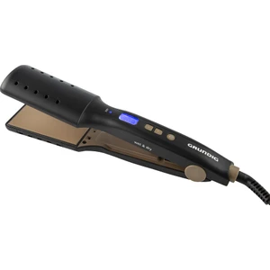 HS 5176 İyonik Saç Düzleştirici – Argan Yağı Kaplı 45 mm Seramik Plaka, 10 Isı Kademesi, 145-210°C, Hızlı Isınma