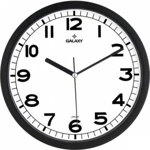 1964-K Premium Duvar Saati Siyah 35 cm