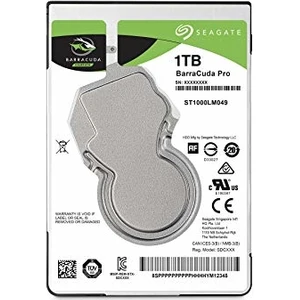Barracuda Pro 1TB 7200RPM 6GB/s 128MB Cache 2.5" Internal Hard Drive SATA HDD ST1000LM049