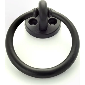 Gürçay Halka Kulp 60mm Üstten Vidalı Siyah (2 Adet)