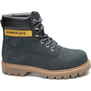 Hammer Jack Petrol Mavi Nubuk Kadın Bot 102 16600-G