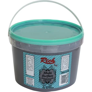 Multi Surface Akrilik Boya 2500ml. N:2240 İs Siyah