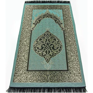 Ekonomik Osmanlı Tafta Seccade 0150 Yeşil